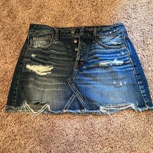 American Eagle Denim Mini Skirt